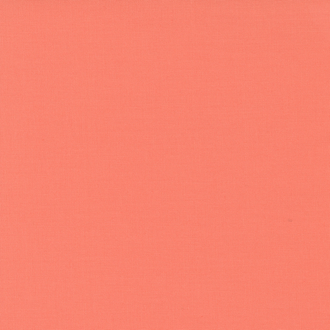 Bella Solids Coral ( Peach, Solids ) cotton quilting fabric