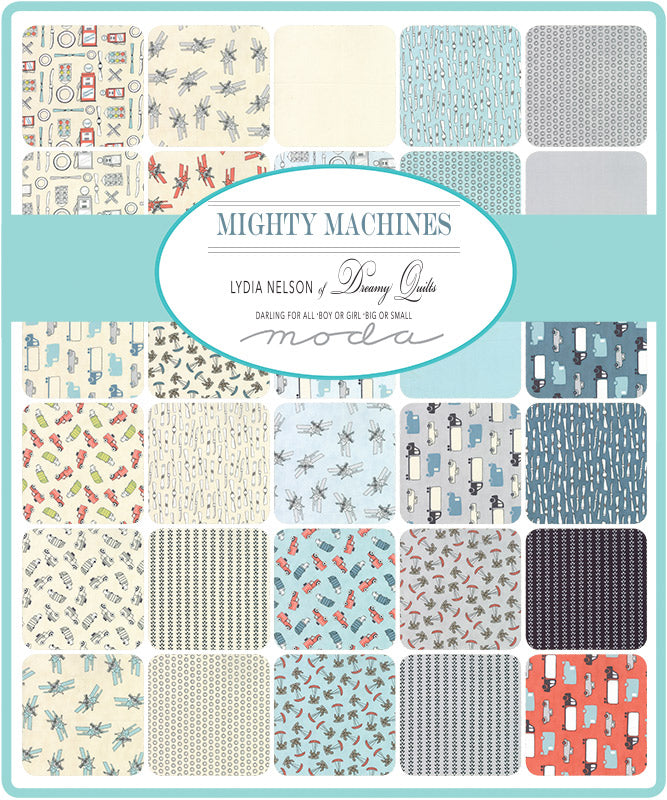 Mighty Machines - Fat Quarter Bundle