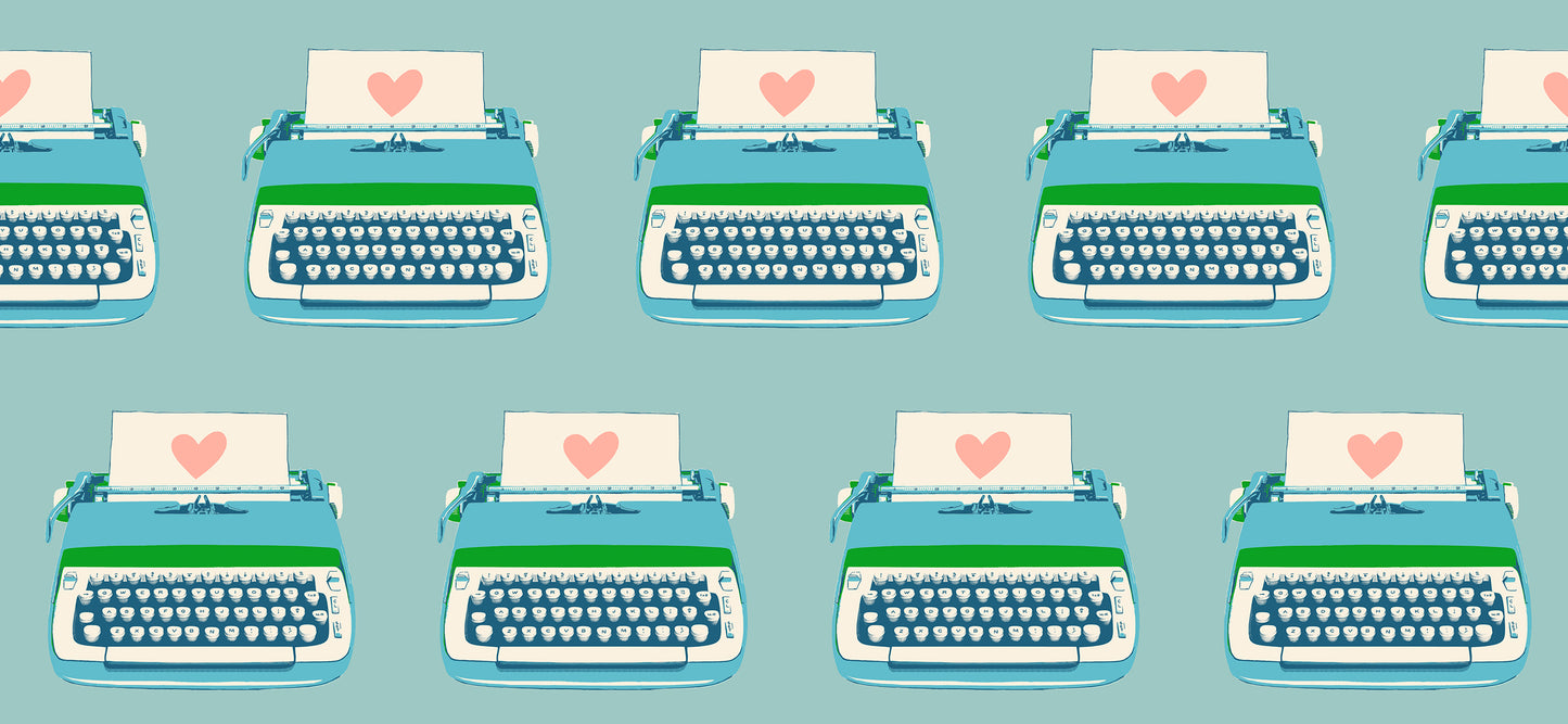 Best Day Ever - Typewriter - Turquoise RS0104 15