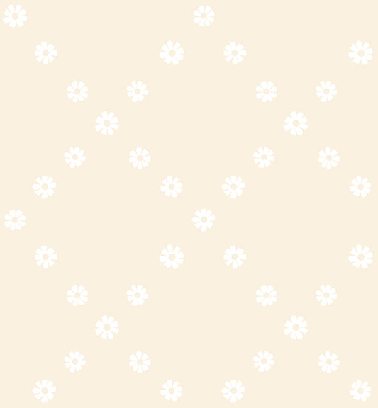 Best Day Ever - Flowers - White On Natural RS0107 11