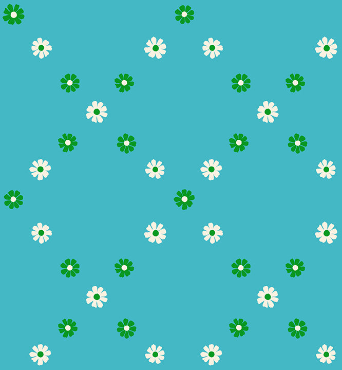 Best Day Ever - Flowers - Dark Turquoise RS0107 16