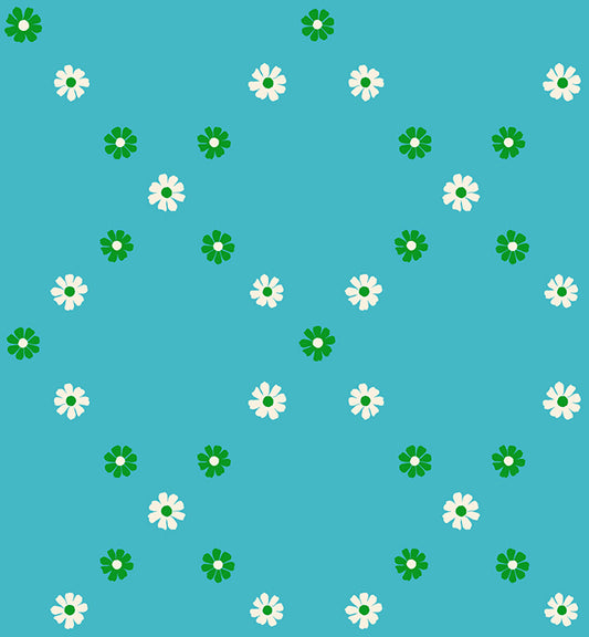 Best Day Ever - Flowers - Dark Turquoise RS0107 16