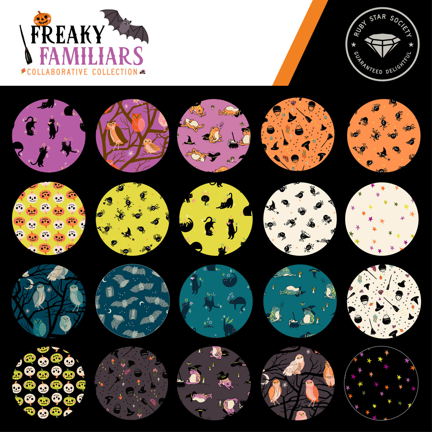 Freaky Familiars - Fat Quarter Bundle