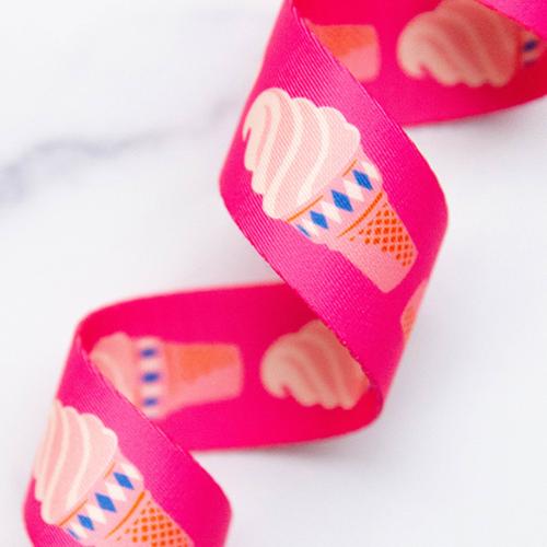 1.5" Ice Cream Webbing in Playful by Melody Miller