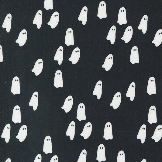Noir Wandering Ghost - Midnight ( Halloween ) cotton quilting fabric