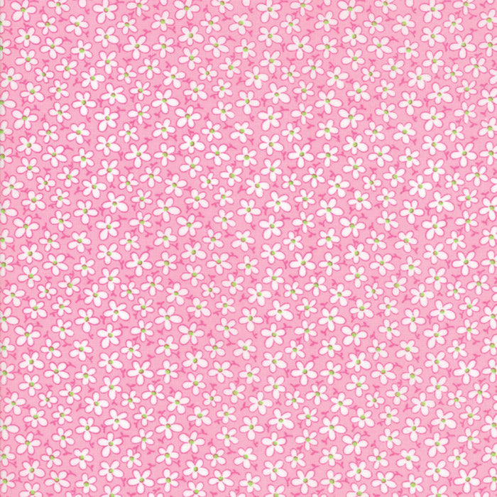 Badda Bing Flowers - Pink ( Pink, Flowers, Prints ) cotton quilting fabric