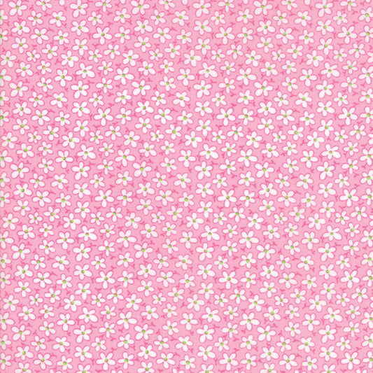Badda Bing Flowers - Pink ( Pink, Flowers, Prints ) cotton quilting fabric