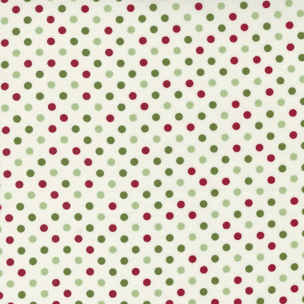 I Believe in Angels Dots - Multi ( Winter Holiday, Dots ) cotton quilting fabric