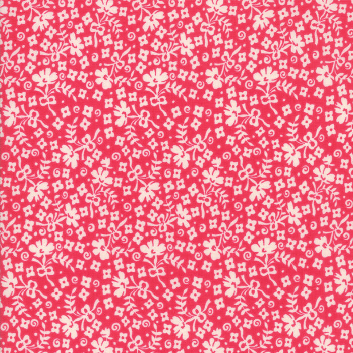 Cheeky Rose ( Red, Prints ) cotton quilting fabric