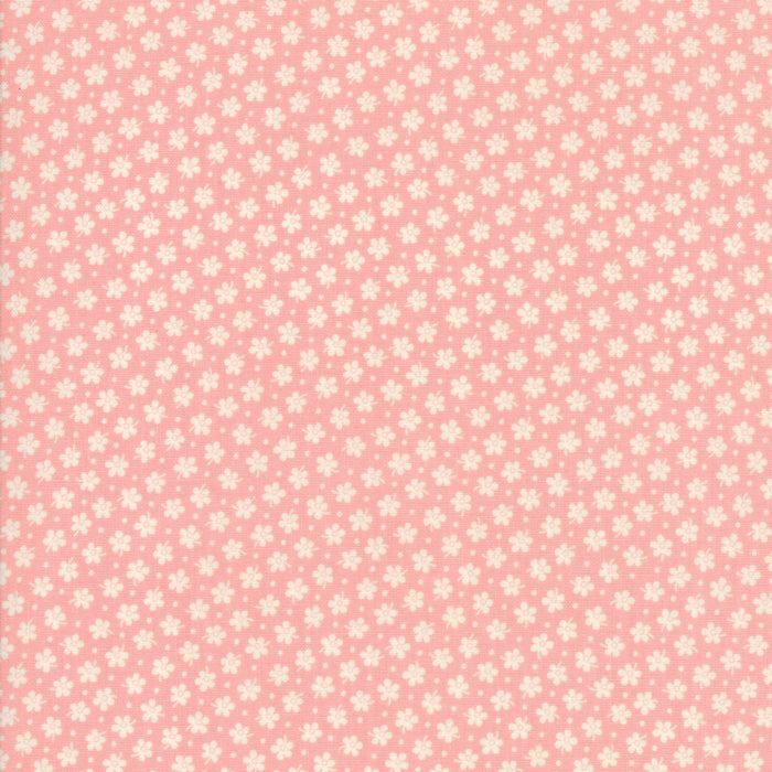 30s Playtime Pink Floral ( Pink, Flowers, Prints ) cotton quilting fabric