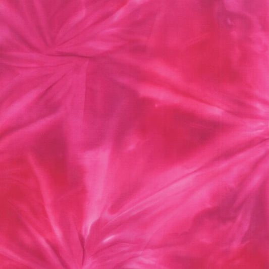 Tropical Punch Batiks  ( PINK ) cotton quilting fabric
