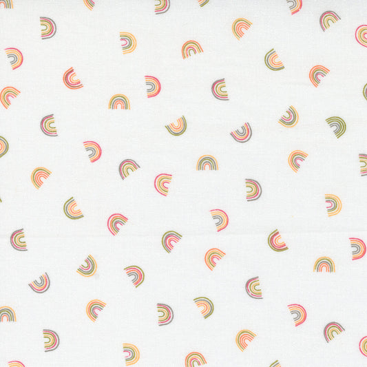 Renew Rainbow ( Rainbow ) cotton quilting fabric