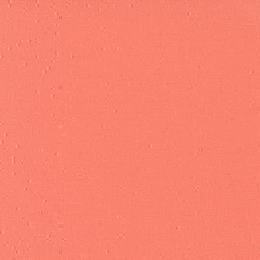 Bella Solids Coral ( Peach, Solids ) cotton quilting fabric
