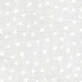 Muslin Mates White ( White on White ) cotton quilting fabric