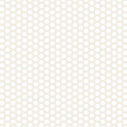 Muslin Mates White ( White on White ) cotton quilting fabric