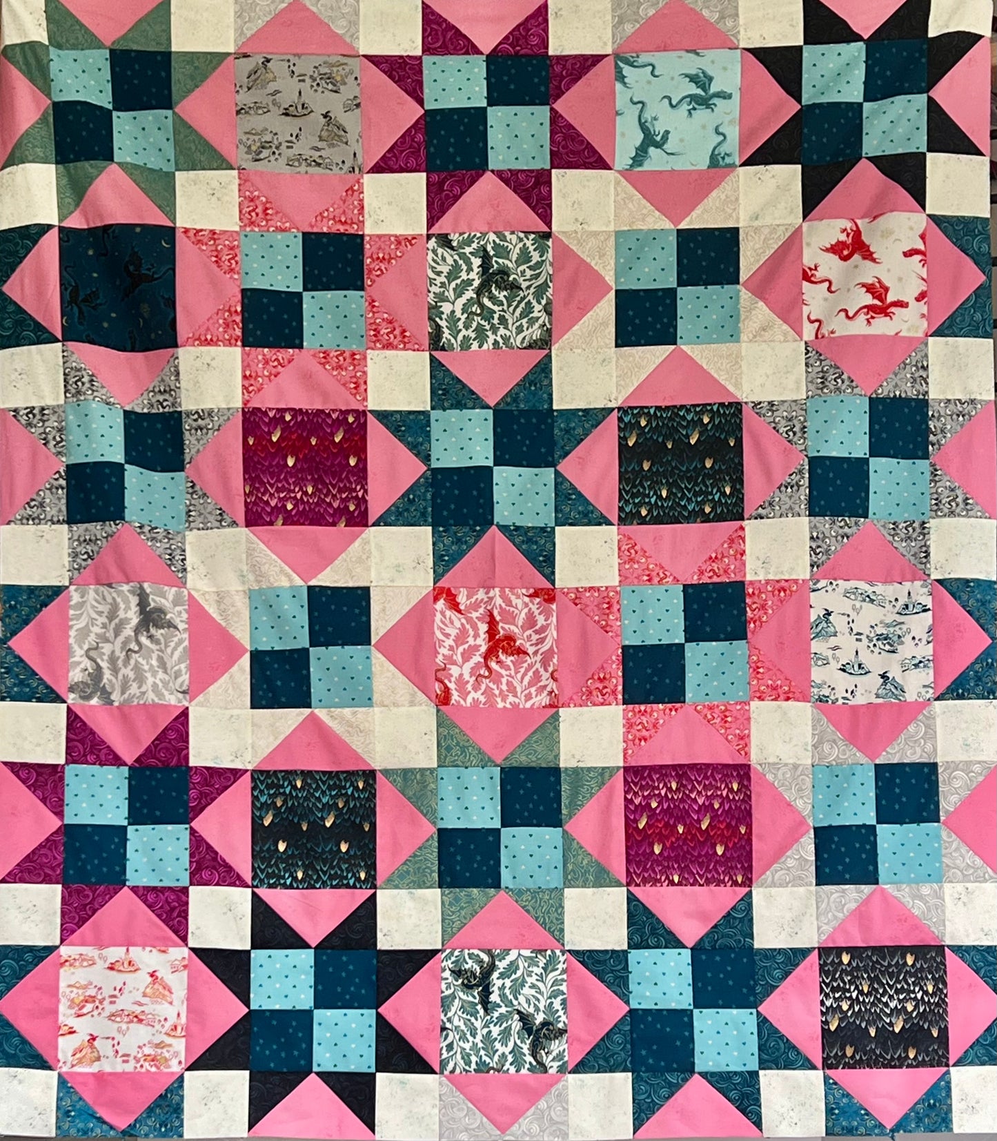 Fireglow Dragon Dreams Quilt Kit | Fireglow by Sarah Watts