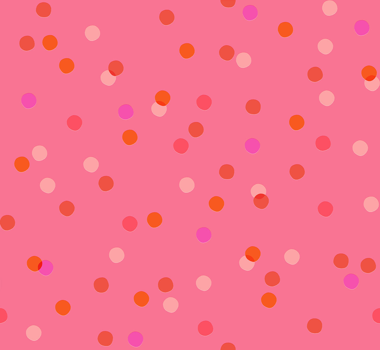 Clementine Spritz - Coral ( Ruby Star Society ) cotton quilting fabric