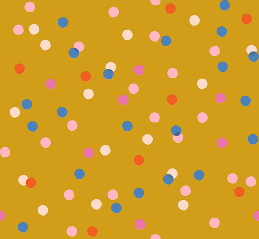 Clementine Spritz - Goldenrod ( Ruby Star Society ) cotton quilting fabric