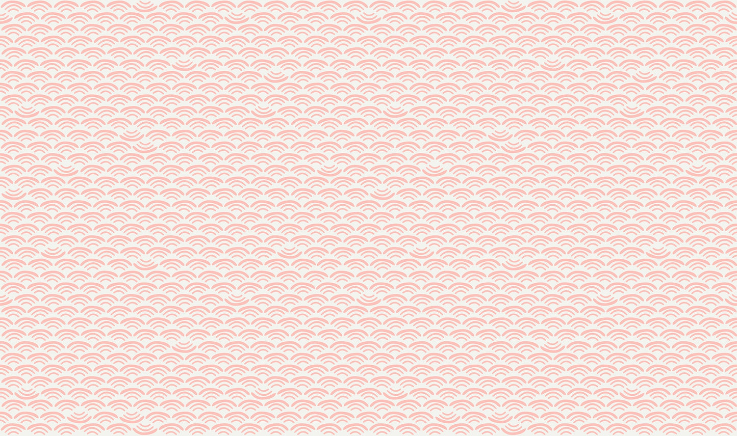 Koi Pond Smile and Wave - Peach Fizz ( Ruby Star Society ) cotton quilting fabric
