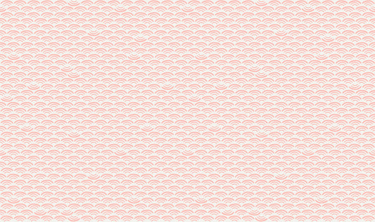 Koi Pond Smile and Wave - Peach Fizz ( Ruby Star Society ) cotton quilting fabric