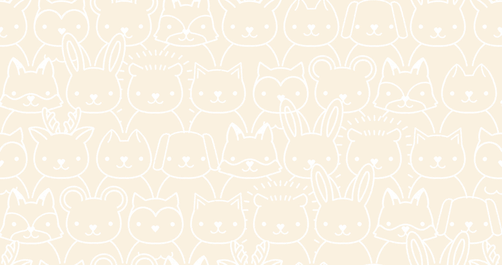 Woodland Park Sup Animals - Shell ( Ruby Star Society ) cotton quilting fabric