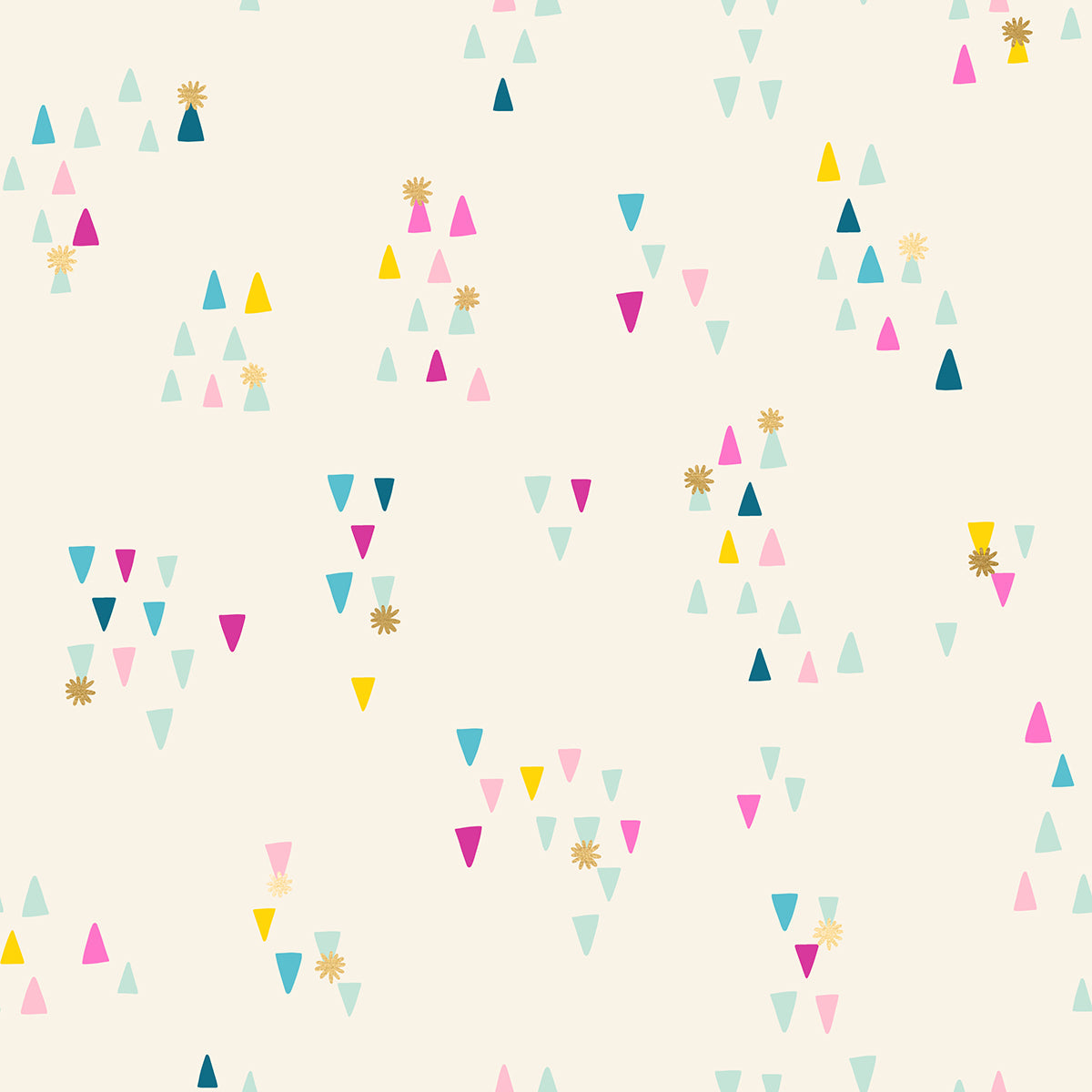 Birthday Buttercream - Metallic ( Ruby Star Society ) cotton quilting fabric