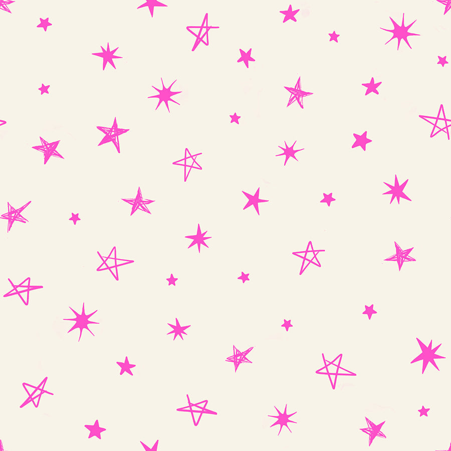 Teddy and the Bears Rockstar - Glow Rose ( Ruby Star Society ) cotton quilting fabric