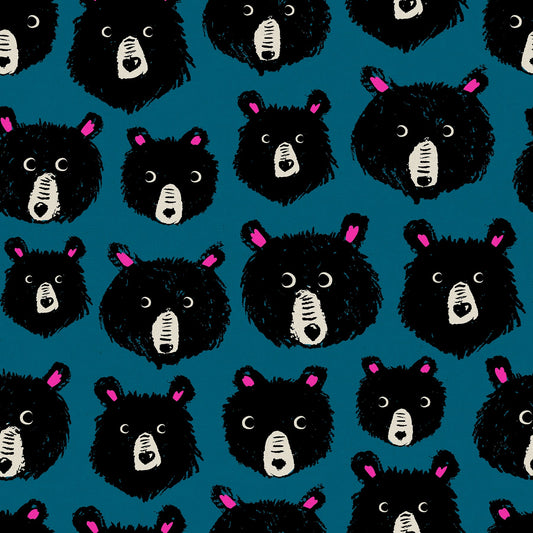Teddy and the Bears Teddy And The Bears - Thunder ( Ruby Star Society ) cotton quilting fabric
