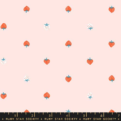 Strawberry Lawn - Pale Pink - Kimberly Kight - Ruby Star Society