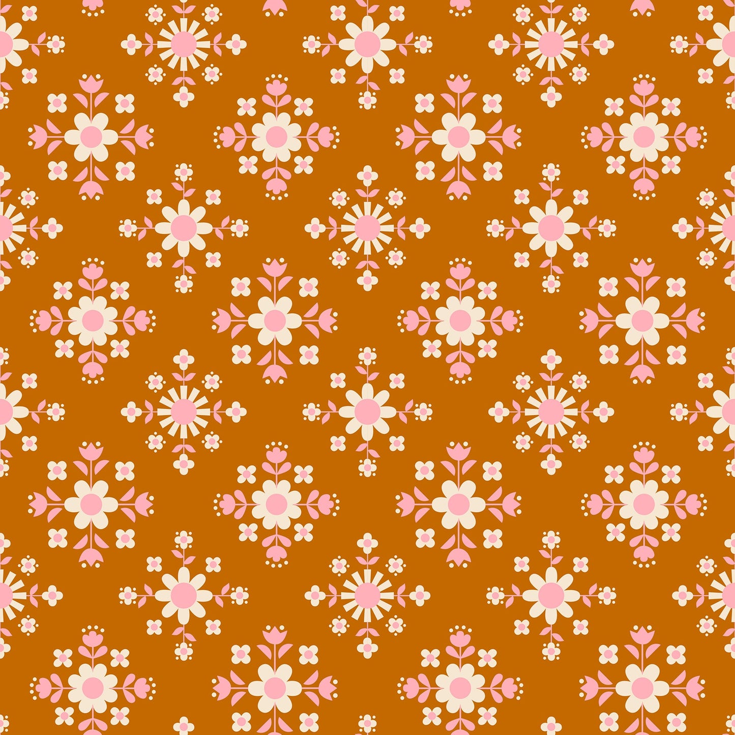 Darlings 2 Florametry - Saddle ( Ruby Star Society ) cotton quilting fabric