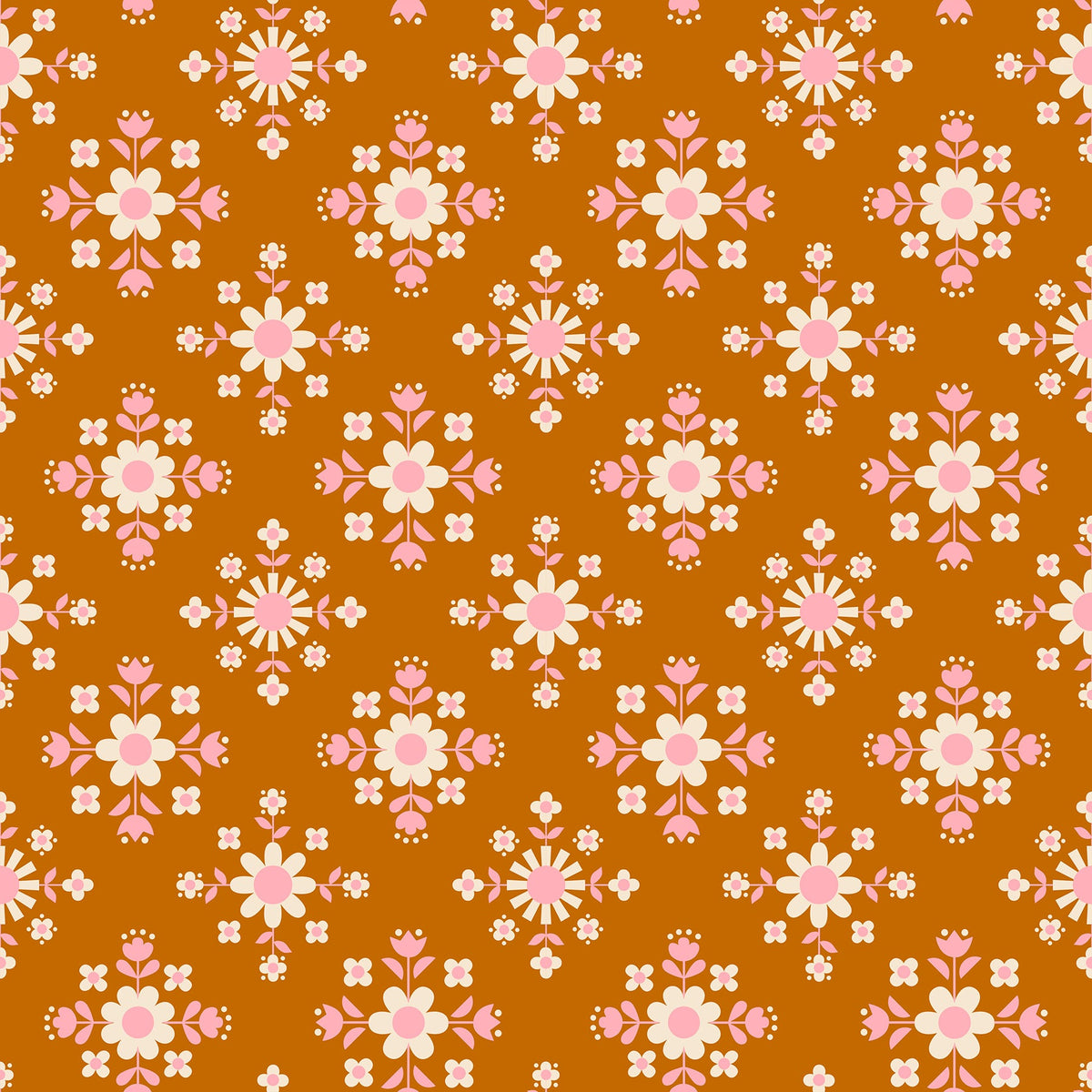 Darlings 2 Florametry - Saddle ( Ruby Star Society ) cotton quilting fabric