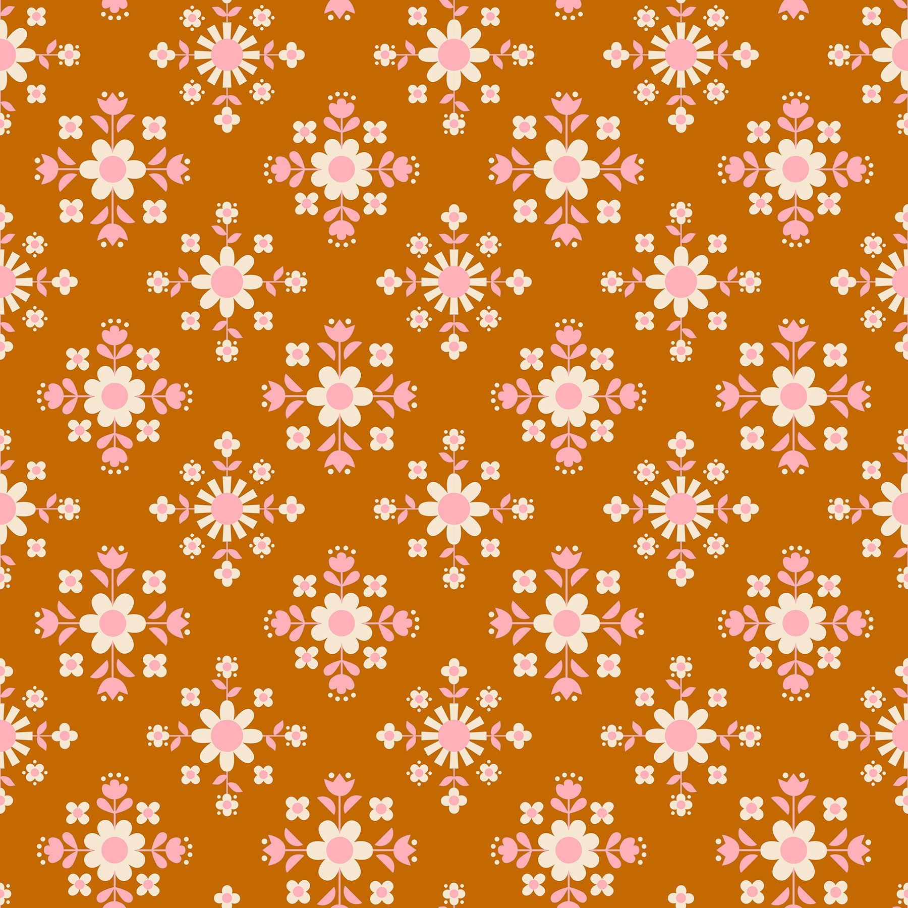 Darlings 2 Florametry - Saddle ( Ruby Star Society ) cotton quilting fabric