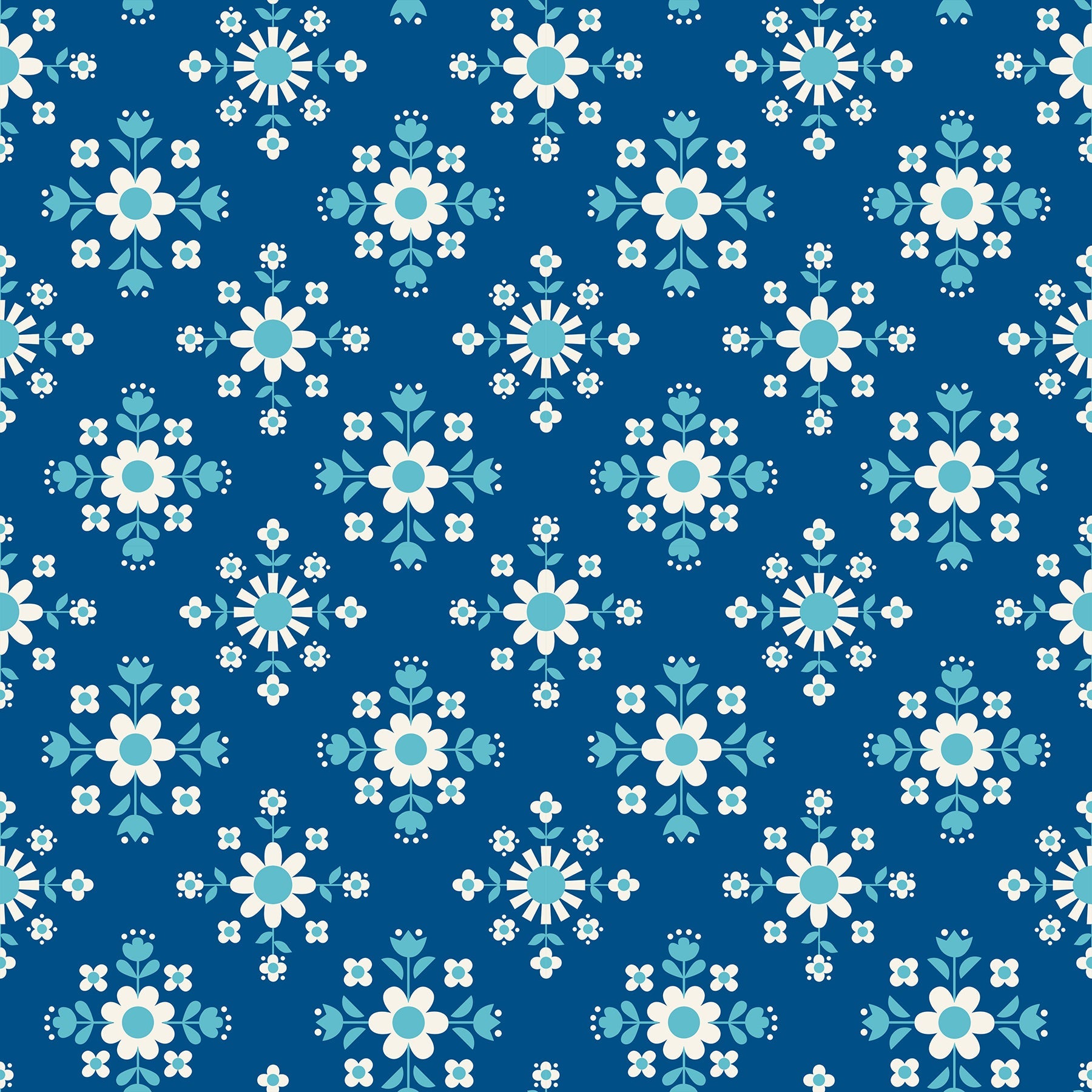 Darlings 2 Florametry - Bluebell ( Ruby Star Society ) cotton quilting fabric