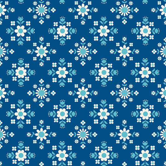 Darlings 2 Florametry - Bluebell ( Ruby Star Society ) cotton quilting fabric