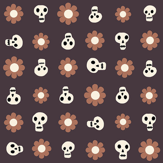 Good Spirits Loves Me Not - Caviar ( Ruby Star Society, Halloween ) cotton quilting fabric