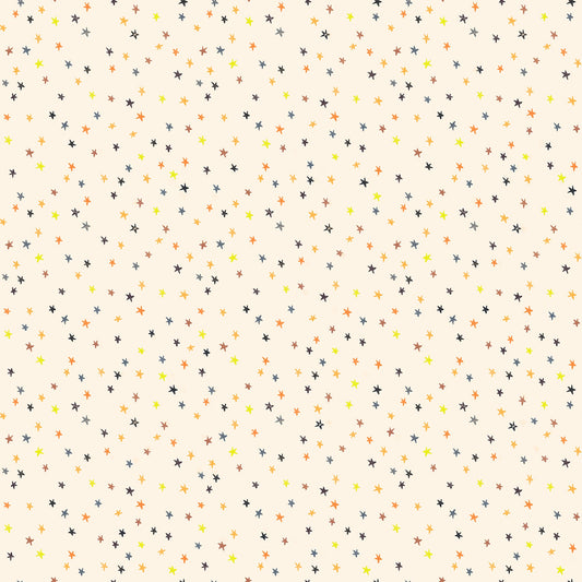 Good Spirits Mini Starry - Halloween Rainbow ( Ruby Star Society, Halloween ) cotton quilting fabric