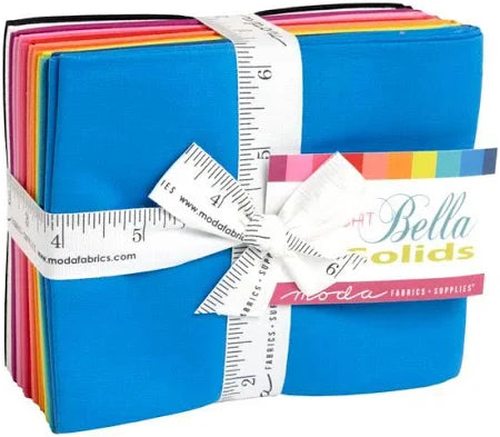 Bella Solids Bright - Fat Quarter Bundle