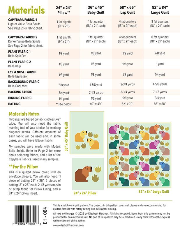 Capybara Club - By Elizabeth Hartman