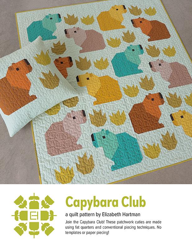 Capybara Club - By Elizabeth Hartman