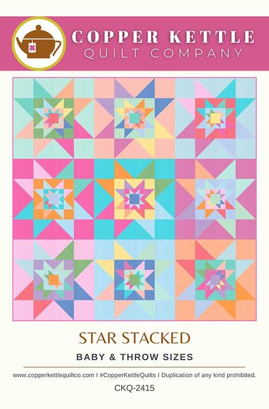Star Stacked - By Copper Kettle Quilt Company